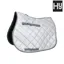 Hy Equestrian Glitzy Saddle Pad - Silver